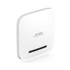 Netgear WAX220 WiFi PoE+ WiFi 6 Access Point (Dual Band 4200 Mbit/s | 2,4 GHz/5 GHz | 1 x 2,5G PoE LAN-poort | AX4200 met WPA3 | tot 4 WLAN SSID-netwerken | Powered PoE - voeding