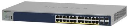 Netgear - GS752TPP - Netwerkschakelaar - Grijs - Zwart - 52 Poorten - PoE+