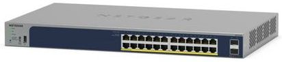 NETGEAR GS724TPv3 Managed L2 Gigabit Ethernet PoE Grijs