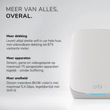 NETGEAR Orbi RBK762S - Mesh WiFi - AX5400 - Tri-Band - 2-Pack