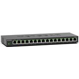 Netgear - GS316v3 - Netwerkschakelaar - Zwart - 16 Poorten - Gigabit Ethernet
