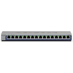 NETGEAR - GS116 - Netwerk Switch - Unmanaged - 16 Poorten - 1 Gbps