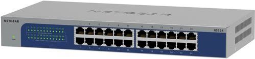 NETGEAR - GS524 - Netwerk Switch - Unmanaged - 24 Poorten - 1 Gbps