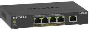 NETGEAR GS305Pv3 - Unmanaged Gigabit Ethernet Switch - Zwart - PoE