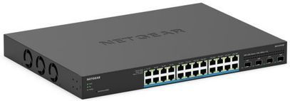 Netgear - MS324TXUP - Netwerkschakelaar - Zwart - 24-poorts Multi-Gigabit Ethernet - PoE 60 Watt