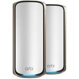 NETGEAR Orbi RBE972S - Mesh WiFi - BE27000 - Quad-Band - 2-Pack - Wit