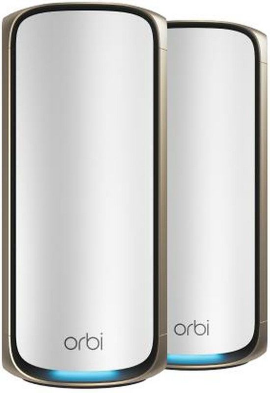 NETGEAR Orbi RBE972S - Mesh WiFi - BE27000 - Quad-Band - 2-Pack - Wit