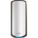 NETGEAR Orbi 970-Serie Quad-Band WiFi 7-Mesh-Zusatzsatellit (RBE970) - kompatibel mit Orbi RBE962S und RBE963S, bietet zusätzliche Abdeckung von bis zu 220 m², BE27000 802.11be (bis zu 27 GBit/s)