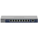 NETGEAR GS108MX-100EUS netwerk-switch Unmanaged L2 Gigabit Ethernet (10/100/1000) Bureaublad-/wandmontage