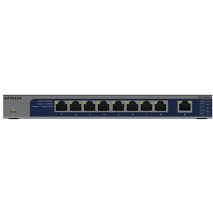 NETGEAR GS108MX-100EUS netwerk-switch Unmanaged L2 Gigabit Ethernet (10/100/1000) Bureaublad-/wandmontage
