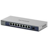 Netgear - GS108X-100EUS - Netwerkschakelaar - Grijs - 8 Poorten