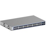 NETGEAR GS748Tv6 Managed Switch - Zwart - Gigabit Ethernet - 48 Poorten