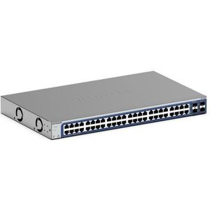 NETGEAR GS748Tv6 Managed Switch - Zwart - Gigabit Ethernet - 48 Poorten