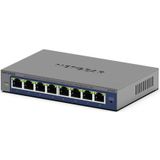 NETGEAR GS108E - Netwerkswitch - Plus Gigabit - 8 Poorten - Unmanaged