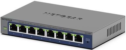 NETGEAR GS108E - Netwerkswitch - Plus Gigabit - 8 Poorten - Unmanaged