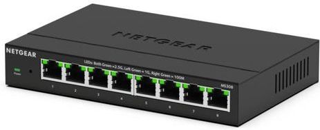 NETGEAR MS308E Unmanaged 2.5G Ethernet (100/1000/2500) Zwart