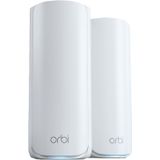 NETGEAR Orbi RBE772 - Mesh WiFi - WiFi Versterker - WiFi 7 - 11000 Mbps - Tri-Band - 2-Pack
