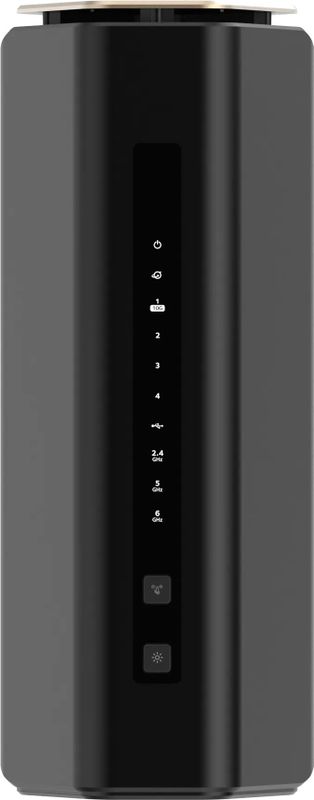 NETGEAR Nighthawk RS600 draadloze router Gigabit Ethernet Tri-band (2,4 GHz / 5 GHz / 6 GHz) Zwart