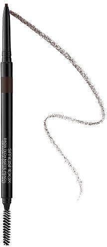 Smashbox - Brow Tech Matte Pencil & Brush - Wenkbrauwpotlood - Dark Brown