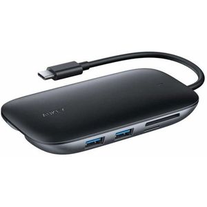 Aukey - CB-C71 - USB-C Hub - 4K Video-uitvoer - USB 3.0 Poorten
