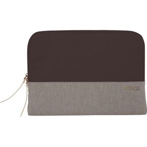 STM Grace - Beschermhoes notebook - 15 inch - grijze wolk