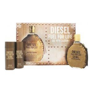 Diesel Fuel For Life Geschenkset 50ml EDT + 2 x 50ml Douchegel