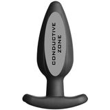 ElectraStim - Silicone Noir Rocker Butt Plug Small