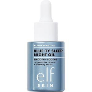 e.l.f. SKIN - Youth Boosting Blue-ty Sleep Night Oil - Gezichtsolie - Wit - 30 ml
