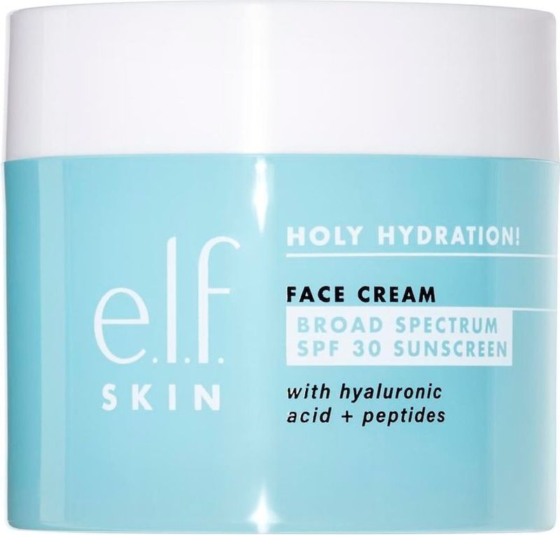 e.l.f. Skin Holy Hydration! SPF30 - Dagcrème - Licht - 50 ml - Hydratatie en Bescherming