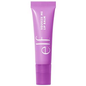e.l.f. Squeeze Me Lipbalsem, vochtinbrengende lippenbalsem voor een heldere kleurtint, infuseerd met hyaluronzuur, veganistisch en dierproefvrij, grape