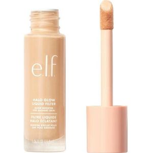 e.l.f. Halo Glow Vloeibaar filter, teint-booster voor een stralend, zacht gefocust blik, met hyaluronzuur, veganistisch en dierproefvrij, 0 fair, 31,5 ml