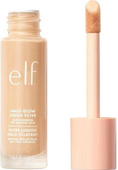 e.l.f. Halo Glow Liquid Filter, Teint-Booster für einen strahlenden, weich fokussierten Blick, mit Hyaluronsäure, vegan & tierversuchsfrei, 0 Fair