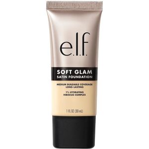 e.l.f. Soft Glam 15 - Vloeibare Foundation - Fair Warm - Langhoudend - Satijnen Finish