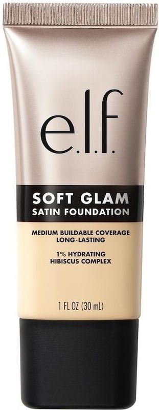e.l.f. Soft Glam 15 - Vloeibare Foundation - Fair Warm - Langhoudend - Satijnen Finish