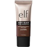 e.l.f. Soft Glam 60 Rich Cool Satin Foundation - Vloeibare Foundation - Langhoudend - Hydraterend