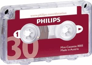 PHILIPS Diktierkassette 2x 15 Min.