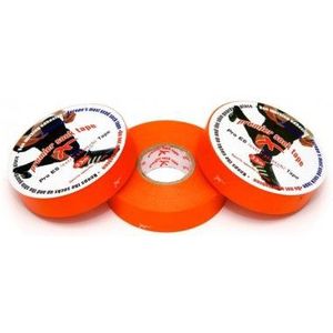 Premier Socktape voetbalsokken tape 19mm Oranje
