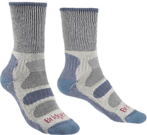 Sok Bridgedale Women Hike Lightweight Coolmax Comfort Boot Smoky Blue-S