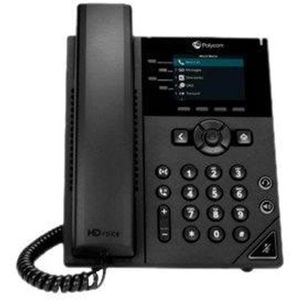 Poly - 250 - IP Telefoon - Zwart - LCD - 2,8 Inch Scherm