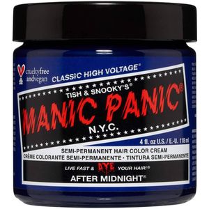 Manic Panic - After Midnight Classic Creme Vegan Cruelty Free Blue semi-permanente haarverf 118 ml