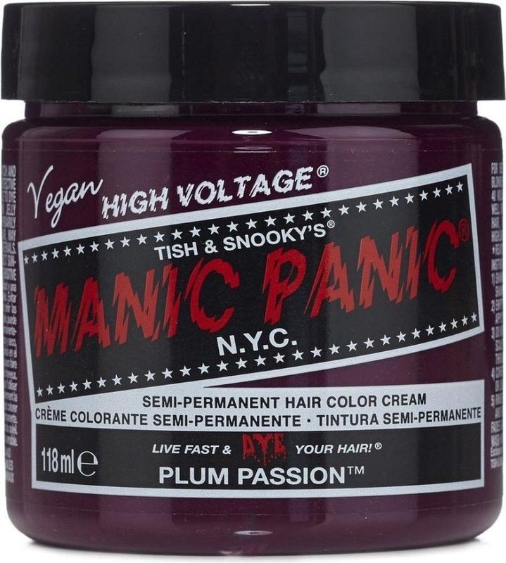 Manic Panic Semi permanente haarverf Plum Passion Classic Paars