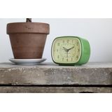 Kikkerland - Vintage Retro Wekker - Groen - Classic Alarm Clock - Slaapkamer Accessoire