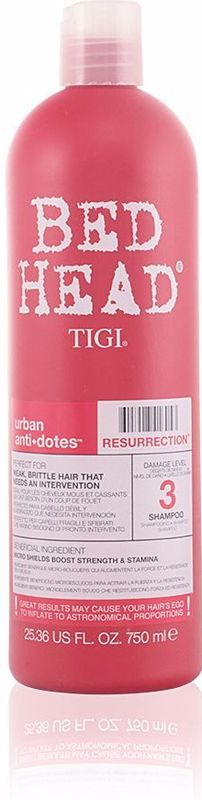 TIGI - Bed Head Urban Antidotes Resurrection - Shampoo - 750 ml - Voor Zwak Haar