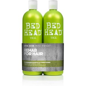 Tigi Duo Verpakking Bed Head Urban Antidotes Re-Energize 750ml Shampoo + 750ml Crèmespoeling