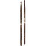 ProMark Drumstokken - Classic Forward 5B drumsticks - Set drumstokken met ovale houten tip - Drumstokken van FireGrain hickoryhout - Consistent gewicht en pitch - 1 paar