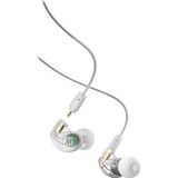 MEE audio M6 PRO In-ear hoofdtelefoon voor muzikanten, model 2e generatie met verbeterd geluid, oorhaken van geheugendraad en verwisselbare kabels, professionele hoofdtelefoon