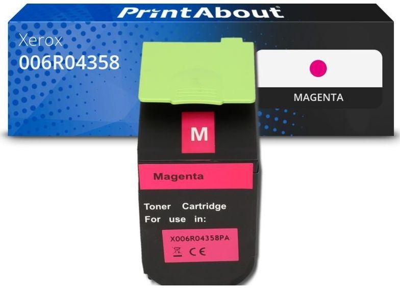 PrintAbout - Toner 006R04358 - Magenta - Geschikt voor Xerox