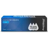 PrintAbout huismerk Toner 45862816 Cyaan Geschikt voor OKI