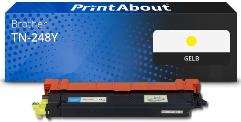 PrintAbout - TN-248Y - Toner - Geel