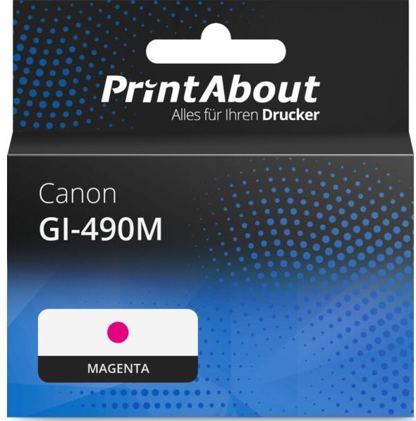 PrintAbout - GI-490M - Inktcartridge - Magenta